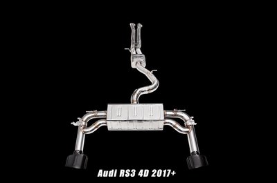 【YGAUTO】IPE 奧迪 AUDI RS3轎車（8V.2）中尾段閥門排氣管 全新升級 底盤