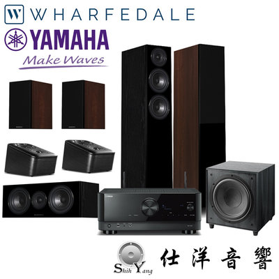 YAMAHA RX-V6A + Wharfedale 12.3+12.C+12.1+ D300 3D+SW-150