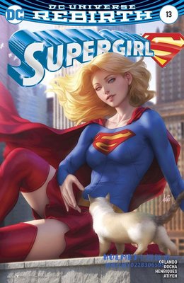 中譯圖書→清倉特價超級女孩變體 Supergirl #13 Stanley Artgerm Lau 劉大