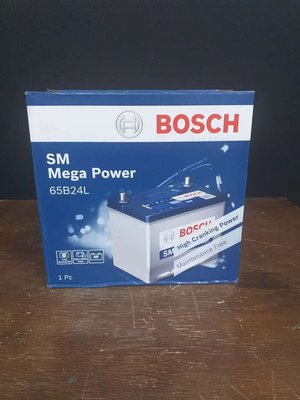 📢免運 【德國品牌-Bosch (博世)】 65B24L 汽車電瓶 免保養/免加水/SM/全新 (小頭)