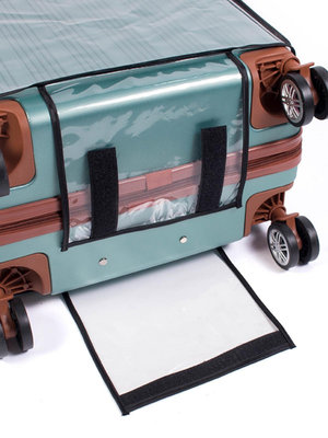 行李箱保護套旅行箱防塵罩24寸透明防水罩托運密碼皮箱加厚20箱套