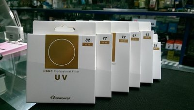 SUNPOWER TOP1 HDMC UV-C400 保護鏡 37MM【另有 39MM / 40MM /40.5MM 】