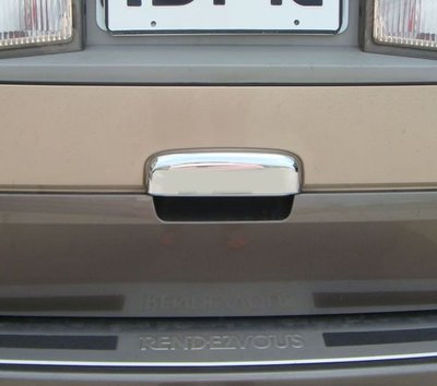 圓夢工廠 Buick 別克 Rendezvous 2001~2007 改裝 鍍鉻銀 後車箱把手蓋 尾門把手外蓋 飾貼