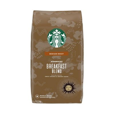 早餐綜合咖啡豆1.13公斤 免運請看末圖 星巴克中烘焙 Starbucks Breakfast Blend Whole Bean 1.13kg 淡水可自取
