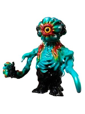 金錢貓雜貨 全新YNAMIC豪 50! GO! 會場限定 8" BLObPUS DOKUGAN 惡魔人配色 Sofubi