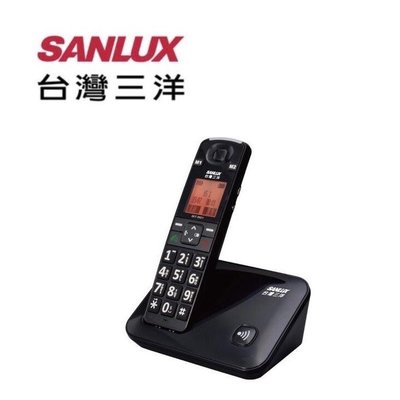 SANLUX台灣三洋 DCT-9921 數位無線電話機 中文 大按鍵 大音量