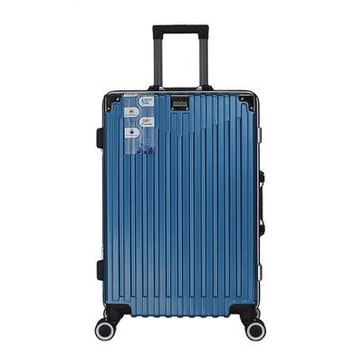 行李箱鋁框拉桿箱萬向輪密碼登機箱成人商務旅行箱20寸/24寸禮品箱