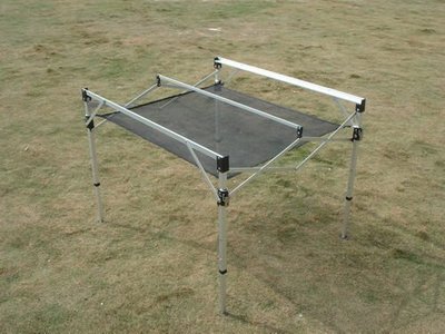 【SAMCAMP 噴火龍】特製桌下置物網 ※ 適用於鋁合金蛋捲桌、折疊桌(大型 - 980&980H)