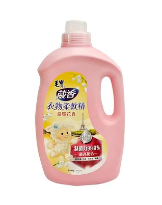 【B2百貨】 毛寶衣物柔軟精-溫暖花香(3200ml) 4710038853207 【藍鳥百貨有限公司】