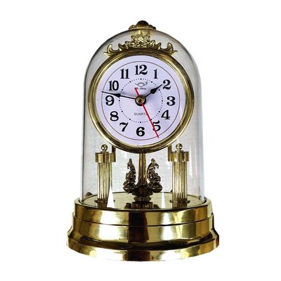 現貨熱銷-歐式輕奢搖擺鐘表擺件客廳復古家居擺設時鐘擺鐘桌面座鐘裝飾品~特價