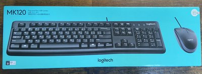 新莊 內湖 羅技 logitech 有線滑鼠鍵盤組 MK120 繁體中文 台灣公司貨 超取限2組 自取價480元