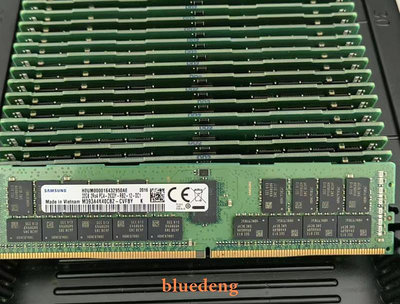 三星 M393A4K40CB2-CVF 32G DDR4 2RX4 2933Y RECC伺服器記憶體
