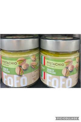 5/13前 即期特價 義大利 FOFO 開心果抹醬 (18%) 240g/瓶 到期日2024/6/6 pistachio pistacchi 頁面是單瓶價