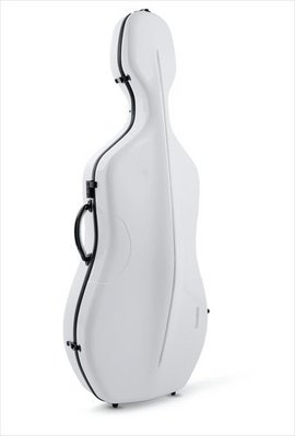 {亨德爾音樂美學中心-安畝提琴工作室}德國Gewa Air 3.9kg 白／銀大提琴盒 實測重量4.5公斤