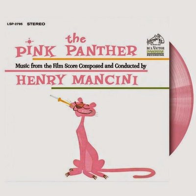電影配樂 Henry Mancini / The Pink Panther頑皮豹 LP粉紅膠唱片彩膠唱片