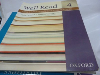 買滿500免運 / 崇倫《Well Read 4 Student Book: Skills and Strategies