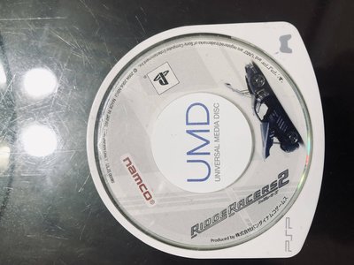 土城可面交拚了.超低特價PSP遊戲 UMD 正版光碟裸片九成新~實感賽車 2 日版 RIDGE RACER 2