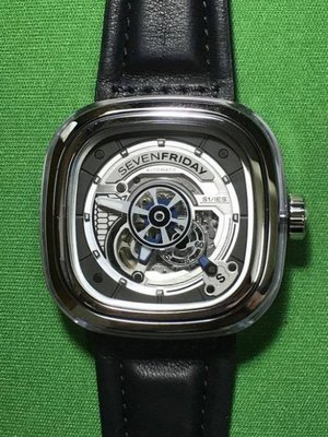 重序名錶 SEVENFRIDAY S1/01透視極限 瑞士蘇黎世自動上鍊腕錶