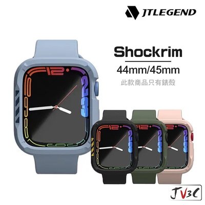 JTLEGEND ShockRim 防摔保護殼 適用 Apple Watch 錶殼 7 6 SE 44mm 45mm