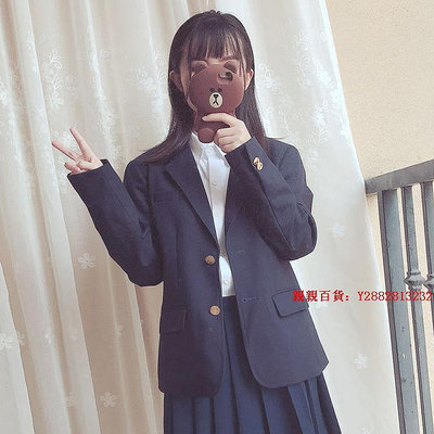 親親百貨-日式初高中學生校服 甜美少女學院風修身小西裝外套 正統JK制服