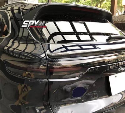 【SPY MOTOR】Porsche Cayenne E3 碳纖維中尾翼
