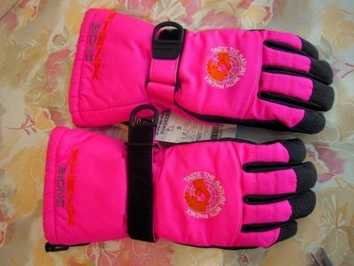 奶嘴小舖免運購於日本是深桃粉色Phenix BION保暖.滑雪手套S號原價日幣12400