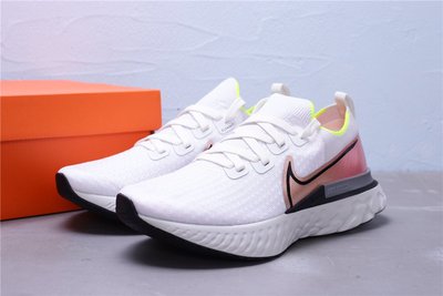 Nike React Infinity Run Flyknit 白粉紅 休閒運動慢跑鞋 男鞋CD4371-004