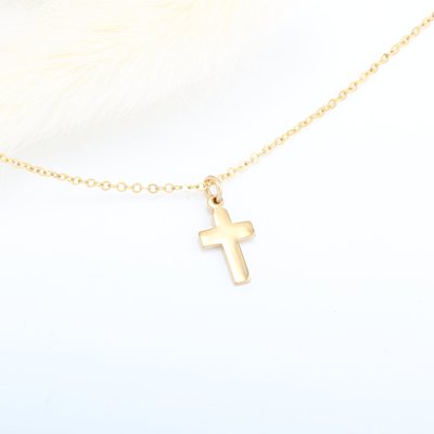 【Angel & Me】14KGF 包金 十字架 Cross クロス 項鍊  生日 週年 情人節 禮物