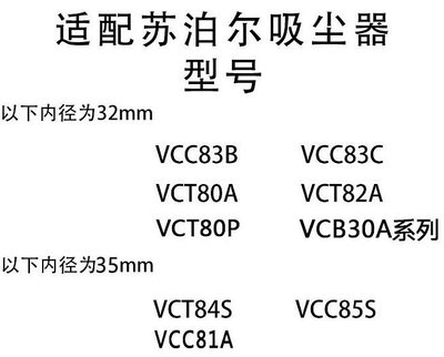 蘇泊爾VCC83B吸塵器配件32mm圓毛刷頭接管除螨刷吸頭扁吸嘴