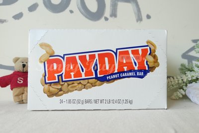 【Sunny Buy】◎預購◎ 美國 PayDay 花生焦糖棒 52g 整盒24入