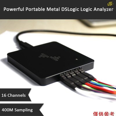 新品 DSLogic Plus 邏輯分析儀 5倍saleae帶寬  400MHz  16通道 調試助手 增強版- 可開發
