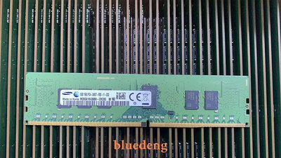 原廠 三星 8G 1RX8 PC4-2400T DDR4 ECC REG RDIMM 伺服器記憶體