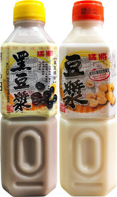 猛將 黑豆漿700ml／白豆漿700ml｜台灣製 非基因改造 古早味 soy milk