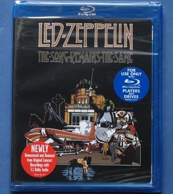 永遠的齊柏林飛船Led Zeppelin: Song Remains the Same全新美國進口藍光BD(中文字幕)