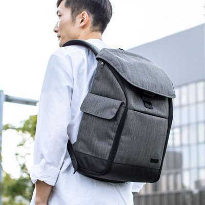 日本SANWA雙肩電腦包筆記本背包多功能15.6寸手提包男25L大容量書包出差女USB充上班通勤出差秒變工具包減負，特價