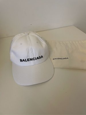 （售）可代購全新）巴黎世家 balenciaga白色棒球帽