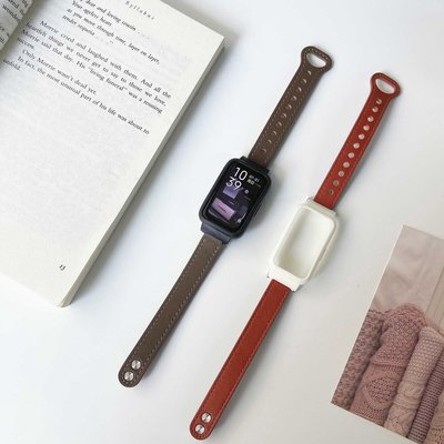 森尼3C-於 小米手環7 pro 皮革錶帶 真皮錶帶 小米錶帶 小米手環  運動錶帶 替換帶 手錶帶 小米智能手環 替換錶帶-品質保證