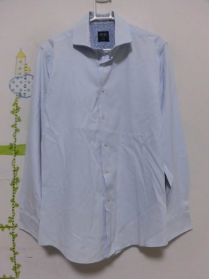 衣市藍~SST&amp;C 長袖襯衫 (15.5~M~淺藍~) (230603)