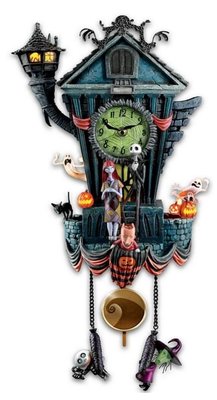 鼎飛臻坊 迪士尼 聖誕夜驚魂 傑克先生 Tim Burton's 咕咕鐘 美國正版