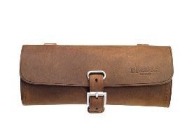 公司貨原場盒裝 英國Brooks Challenge LARGE Tool Bag 復古皮製座墊工具包(大) 鞣革色