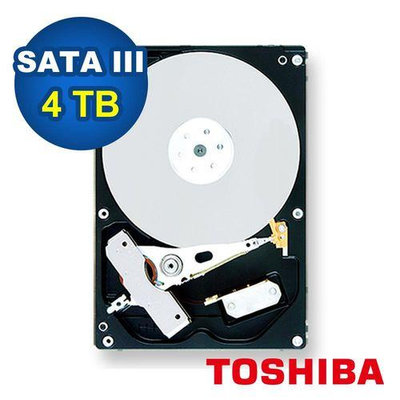 全新 TOSHIBA 東芝 4TB 4T硬碟 電腦硬碟 主機硬碟 內接式硬碟 桌機硬碟 SATAIII