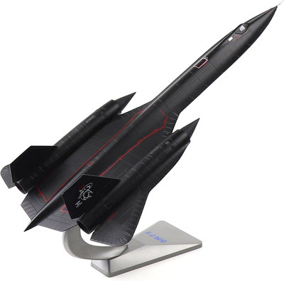 八田元氣小棧:(日版) 全新品 NUOTIE 1/72 SR-71a 黑鳥完整金屬模型 高空偵察機 合金完成品