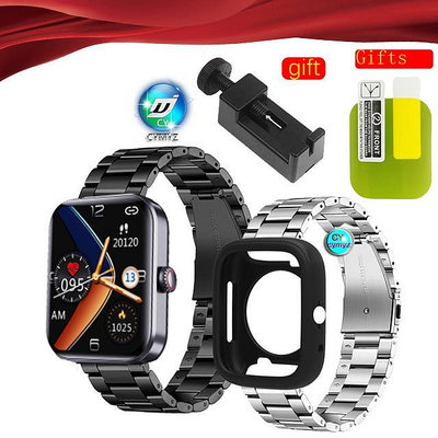 XIAOMI 小米  新款 F57L 智能手錶錶帶金屬錶帶,不銹鋼錶帶 F57L 智能手錶錶帶運動腕帶小米 20