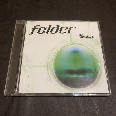 二手 CD Folder Shake It 日版 單曲 B箱