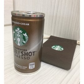 近全新~公司貨~台灣星巴克 Starbucks 咖啡隨享 5200mAh 行動電源和星巴克收納布袋~會亮燈~可面交取貨