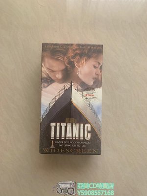 亞美CD特賣店 鐵達尼號 泰坦尼克號 電影 VHS 錄像帶 全新未拆 絕版罕見 Z