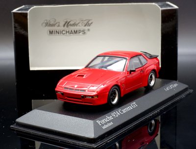 【M.A.S.H】盒損福利價 Minichamps 1/43 Porsche 924 Carrera GT red