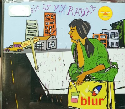 BLUR 布勒  - MUSIC IS MY RADAR（單曲CD)