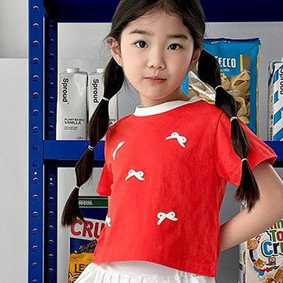 S~XL ♥上衣(RED) LAGO-2 24夏季 LGG240401-076『韓爸有衣正韓國童裝』~預購