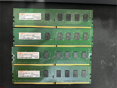DDR4-2133記憶體(寬版單面) 瑞傳科技 4G 桌上型記憶體